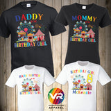 Circus Birthday Shirt, T Shirts Party Family Birthday Son Dad Sister Mom Reunion celebration, Carnival Birthday Shirts, Circus Animals Funny cute shirts