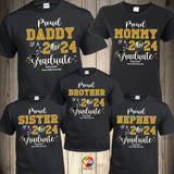 Graduation Family Shirts Matching Proud Graduate Shirt Prom Mom of the Graduate Proud Graduate Shirt Custom Photo Family Shirt Proud Family