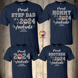 Graduation Family Shirts Matching Proud Graduate Shirt Prom Mom of the Graduate Proud Graduate Shirt Custom Photo Family Shirt Proud Family