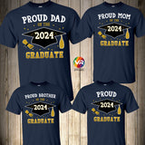 Graduation Family Shirts Matching Proud Graduate Shirt Prom Proud Mom of the Graduate Proud Graduate Shirt Graduation 2024 Family You did it