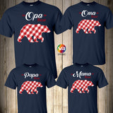 Bear Christmas Family Shirts