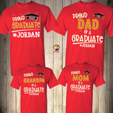 Graduation Family Shirts Matching Proud Graduate Shirt Prom Mom of the Graduate Proud Graduate Shirt Custom Photo Family Shirt Proud Family
