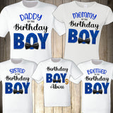 Birthday Boy Family Shirts