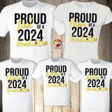 Graduation Family Shirts Matching Proud Graduate Shirt Prom Proud Mom of the Graduate Proud Graduate Shirt Graduation Family Shirts 2024