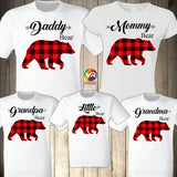 Bear Christmas Family Shirts