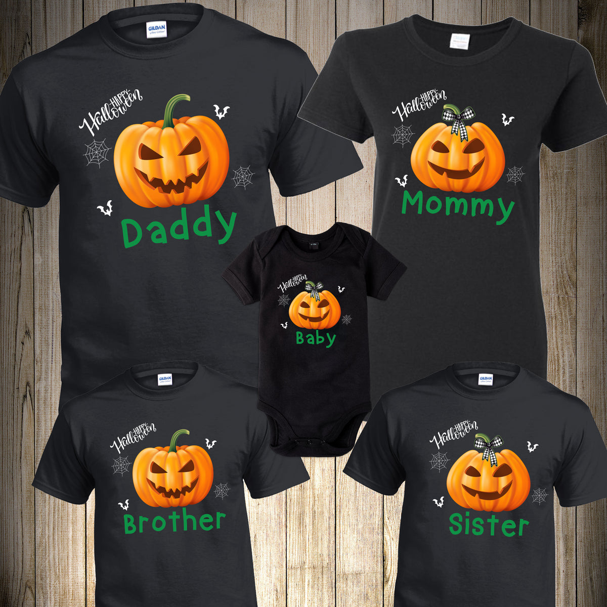family pumpkin shirts