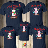Snowman Family Christmas Matching Shirts