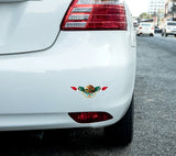 Mexico Flag Eagle and Snake sticker car suv truck mexican waterproof sticker