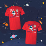Astronaut Family Shirts Planets Birthday Shirt Birthday Boy Birthday Girl Matching Custom Personalized Mom Dad Astronaut Party Moon Mars