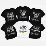 Graduation Family Shirts Matching Proud Graduate Shirt Prom Proud Mom of the Graduate Proud Graduate Shirt Graduation Family Shirts 2024
