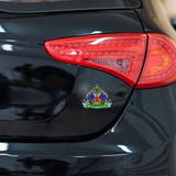 Haiti Coat of Arms, Haiti Flag, Port-au-Prince, Caribbean , sticker, car. truck, suv, L'UNION FAIT LA FORCE sticker, 