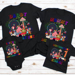 Carnival Circus Family Shirts Circus Birthday Girl Birthday Boy Party Mom Dad Birthday Animals Circus Carnival Lion Matching Custom Lion