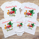 Vintage Truck Christmas Family Shirts