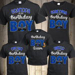 Birthday Boy Family Shirts