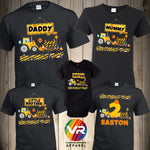 Construction Birthday Shirts