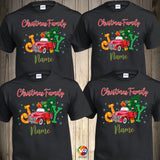 Vintage Truck Christmas Family Shirts