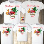 Vintage Truck Christmas Family Shirts