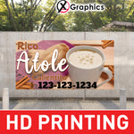 Atole Banner Sign