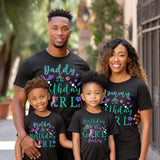 Mermaid Family Shirts Mermaid Birthday Girl Party Mer Mom Mer Dad Mer Security Birthday Mermaid Sea Matching Custom Personalized