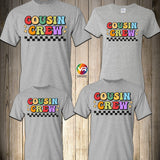 Cousin Shirts, Cousin Crew family shirts, Family shirt, Beach Vacation, Big Cousin shirt, Family Reunion, Cousin Gift, Matching Shirts Party