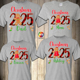 Gingerbread Christmas Family Matching Shirts