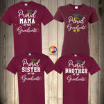 Graduation Family Shirts Matching Proud Graduate Shirt Prom Proud Mom of the Graduate Proud Graduate Shirt Graduation Family Shirts 2024