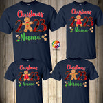 Family Christmas Shirts, Family Coordinating Christmas Shirts, Custom Family Matching Christmas Shirts, Gingerbread Man Christmas Shirts, Family Reunion