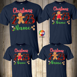Family Christmas Shirts, Family Coordinating Christmas Shirts, Custom Family Matching Christmas Shirts, Gingerbread Man Christmas Shirts, Family Reunion