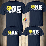 One Happy Dude Family Shirt