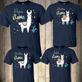 Llama Birthday Girl Shirt for Family