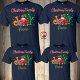 Vintage Truck Christmas Family Shirts