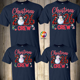 Christmas Snowman Family Shirts
