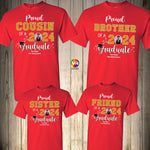 Graduation Family Shirts Matching Proud Graduate Shirt Prom Mom of the Graduate Proud Graduate Shirt Custom Photo Family Shirt Proud Family