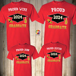 Graduation Family Shirts Matching Proud Graduate Shirt Prom Proud Mom of the Graduate Proud Graduate Shirt Graduation 2024 Family You did it