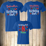 Ladybug Birthday Girl Shirt, Personalized Birthday Girl Shirt, Ladybug Birthday Party Shirts Outfit, Kids Birthday Shirt, Birthday insects