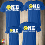 One Happy Dude Family Shirt