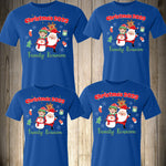 Santa and Friends Christmas Family Shirts