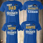 Graduation Family Shirts Matching Proud Graduate Shirt Prom Mom of the Graduate Proud Graduate Shirt Custom Photo Family Shirt Proud Family