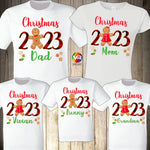 Family Christmas Shirts, Family Coordinating Christmas Shirts, Custom Family Matching Christmas Shirts, Gingerbread Man Christmas Shirts, Family Reunion