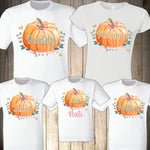 Pumpkin Birthday Family Shirts