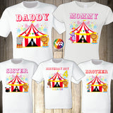 Circus Family Shirts