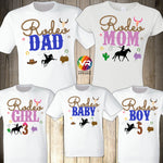 Family Matching Rodeo Shirts Rodeo Matching Shirts Family Rodeo Shirt Matching T-shirts Cowboy Birthday Shirt Farm Themed Birthday Rodeo Mom
