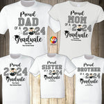 Graduation Family Shirts Matching Proud Graduate Shirt Prom Mom of the Graduate Proud Graduate Shirt Custom Photo Family Shirt Proud Family