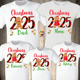 Gingerbread Christmas Family Matching Shirts