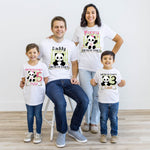 Panda Bear Family Shirt Panda Birthday Party Shirt Birthday Panda Matching Family T-Shirt Panda Bear Family Shirts Kawaii