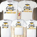 Graduation Family Shirts Matching Proud Graduate Shirt Prom Proud Mom of the Graduate Proud Graduate Shirt Graduation Family Shirts Congrats