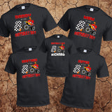 Monster Truck Birthday Shirt Monster Truck Family Shirts - X Graphics Shirts