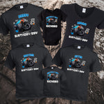 Monster Truck Birthday Shirt 03 Monster Truck Family Shirts - X Graphics Shirts