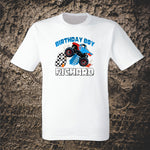 Monster Truck Birthday Shirt Monster Truck Family Shirts - X Graphics Shirts
