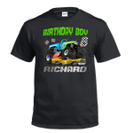 Monster Truck Birthday Shirt 06 Monster Truck Family Shirts - X Graphics Shirts